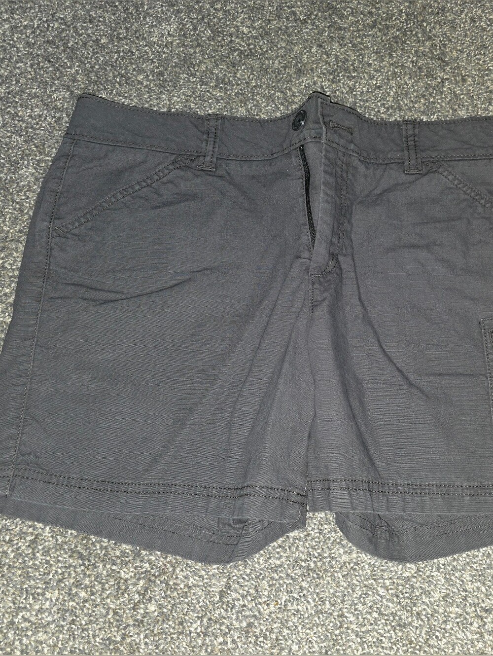Eddie Bauer Women's Charcoal Cargo Shorts